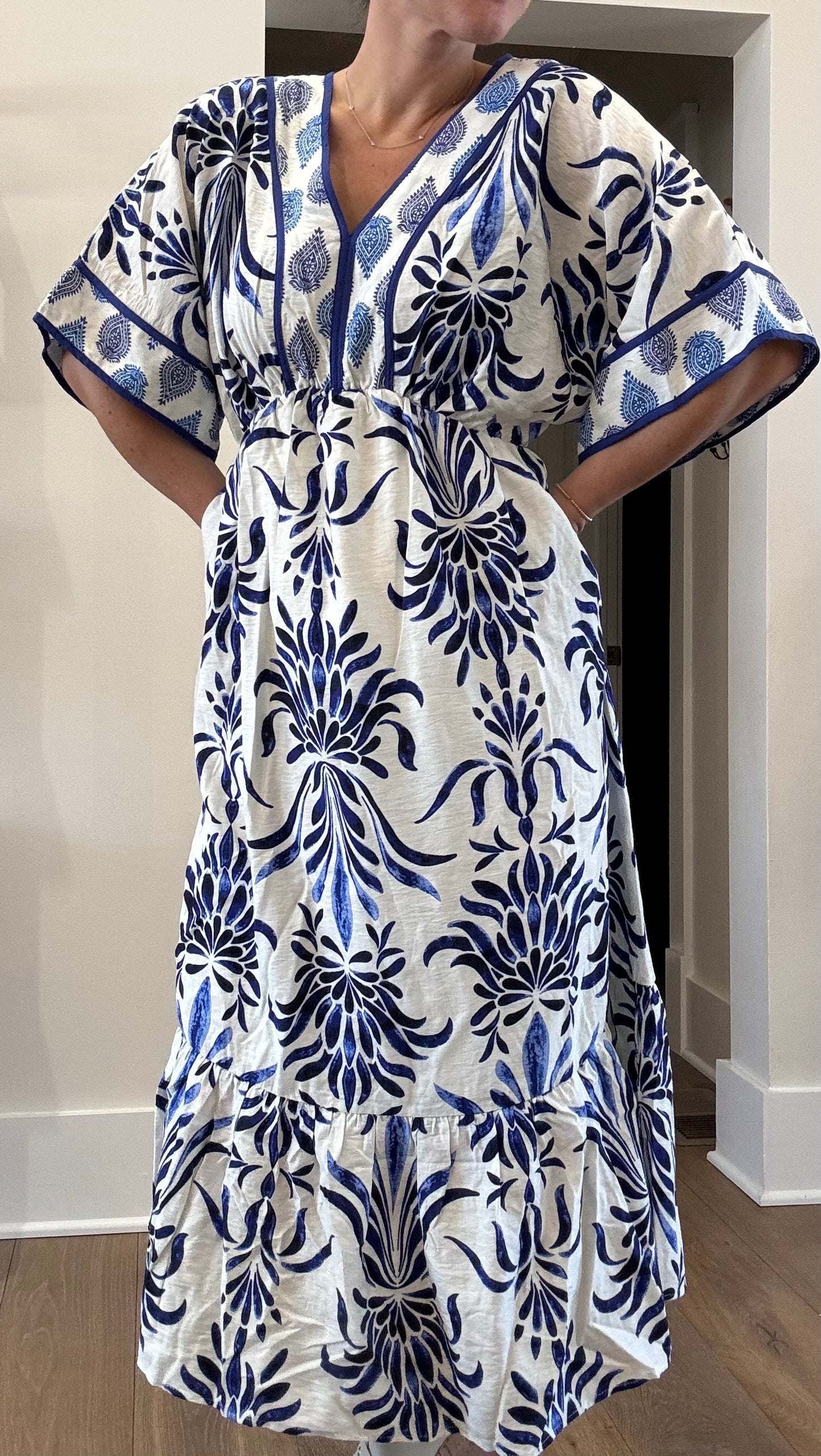 Midi Dress With Pockets