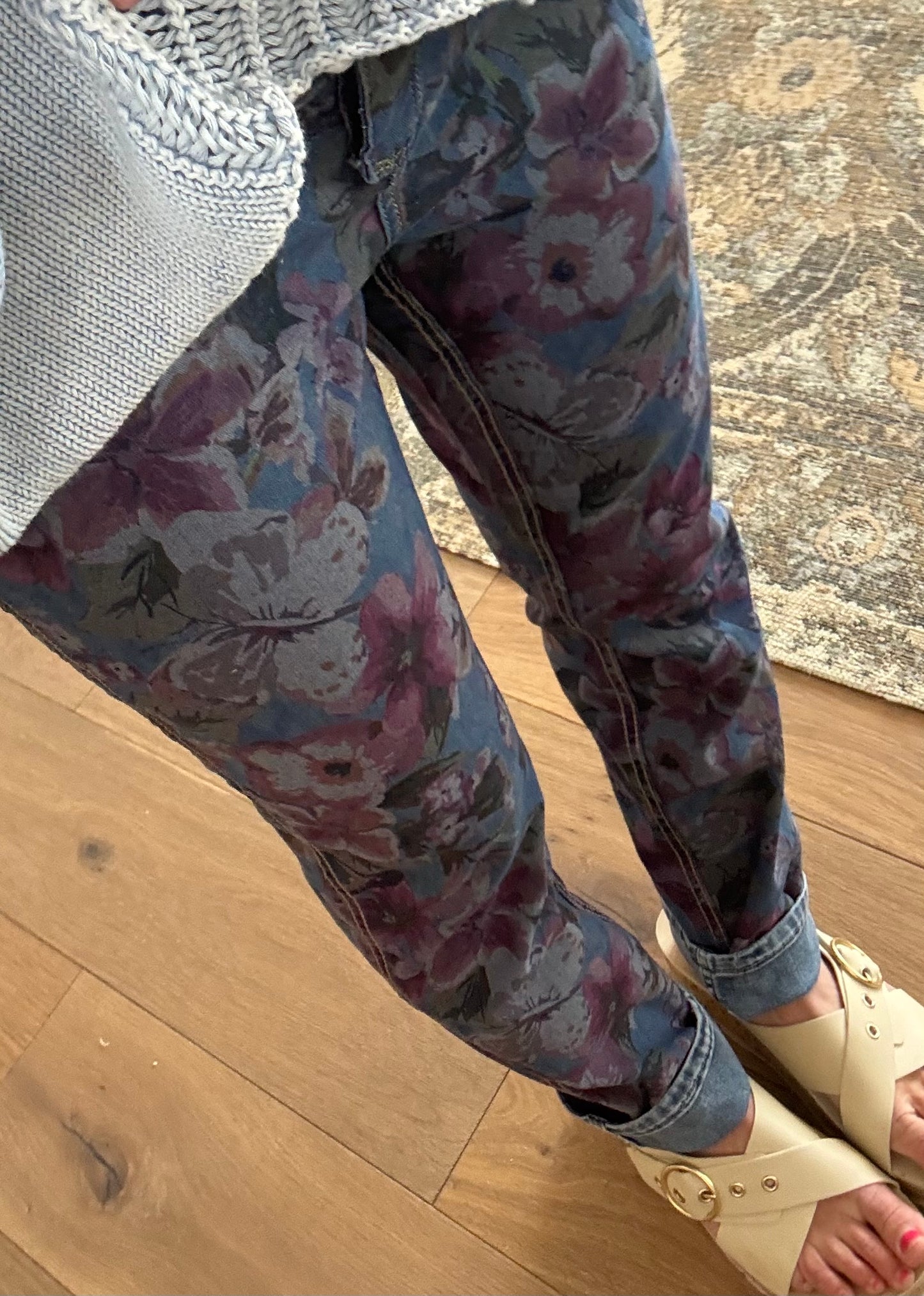 Denim Pants-Reversible