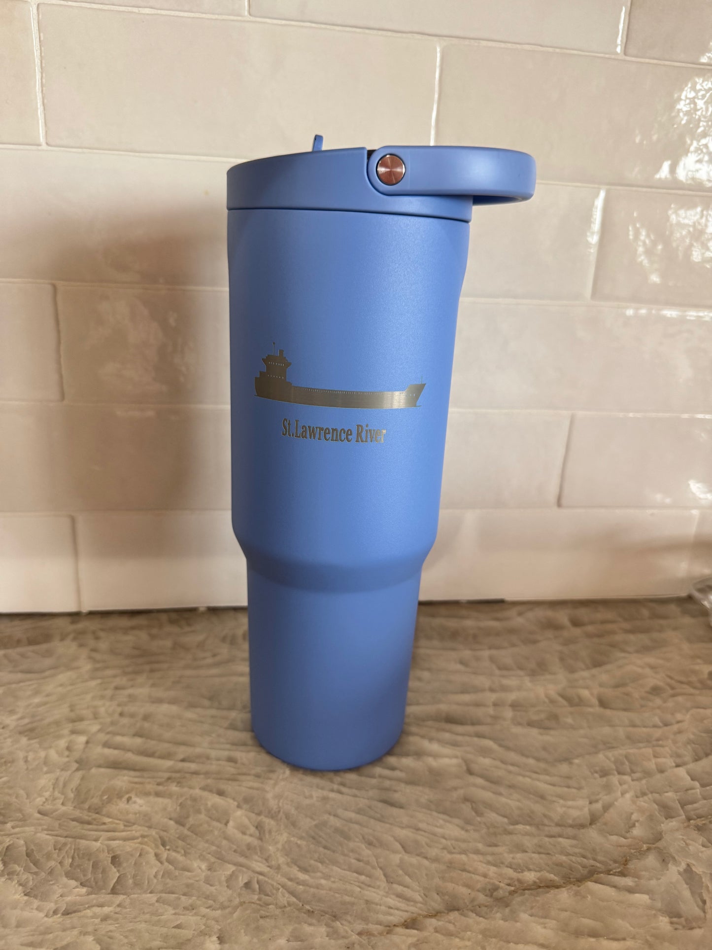 Light Blue Hydrojug 32 OZ Sports Water Bottle