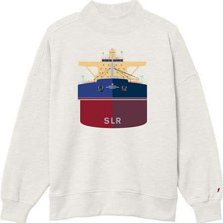Oatmeal Heather Freighter Top