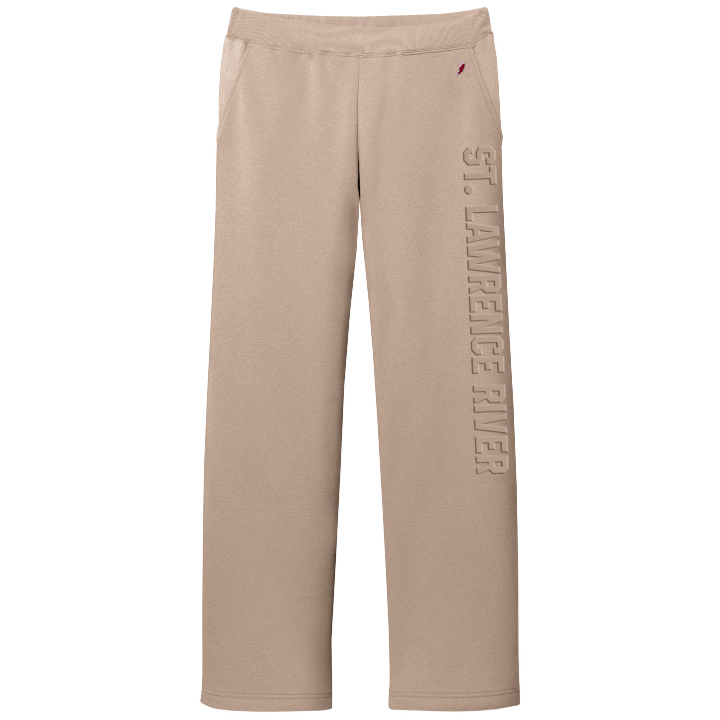 Reverse Fleece Pants- Beige