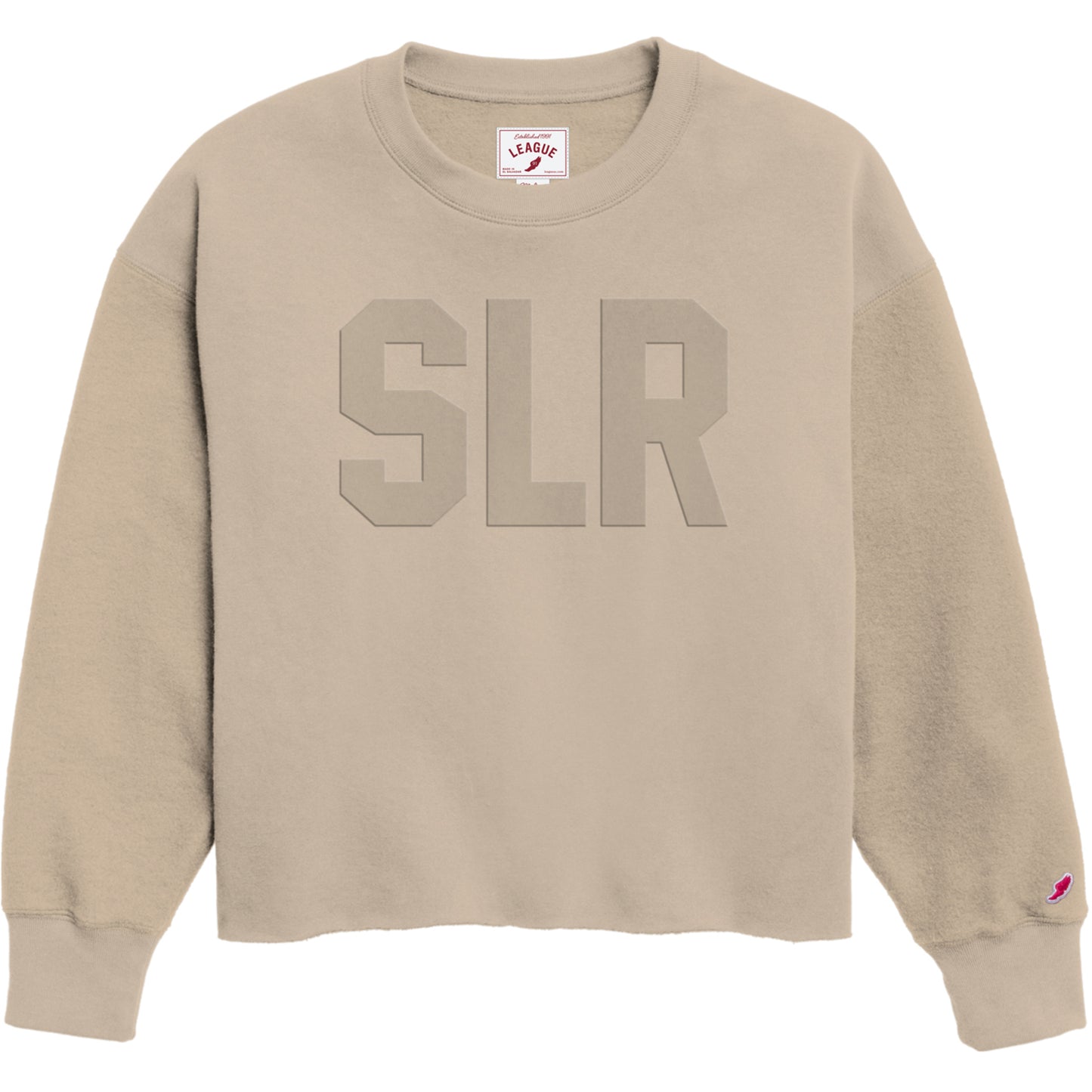 Reverse Fleece Sweatshirt- Beige
