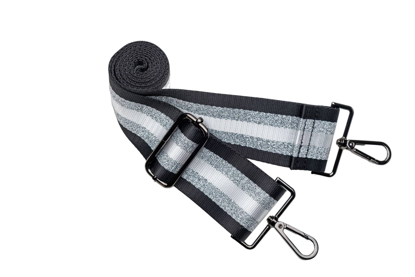 Black Matte HydroBag®  with Silver Strap