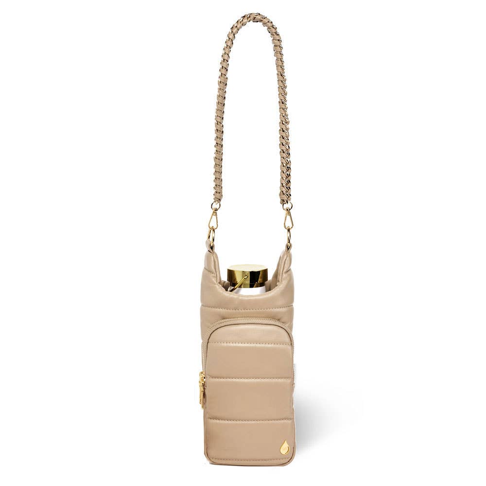 Taupe Vegan Leather Hydrobag® with Strap Bundle