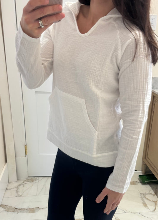 Bubble Cotton Hoodie With Kangaroo Pocket