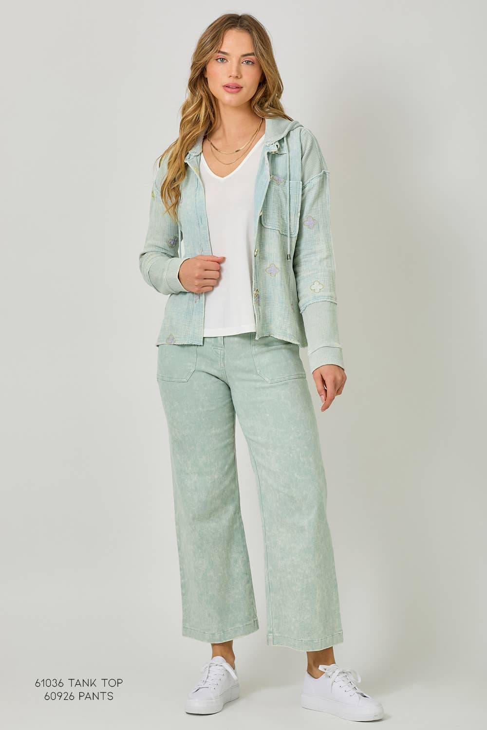 Thermal Contrast Hoodie Jacket