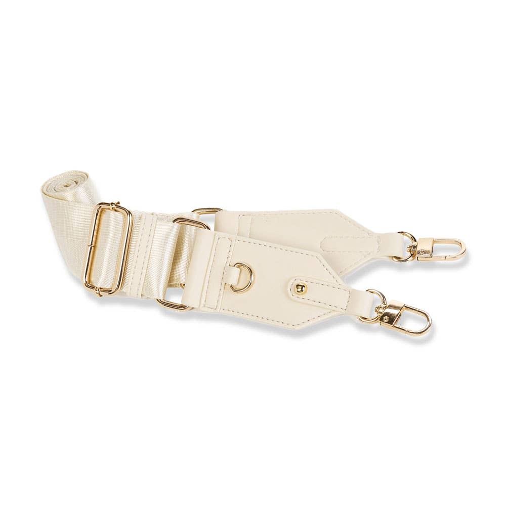 Ivory Vegan Leather HydroBag® with Strap Bundle