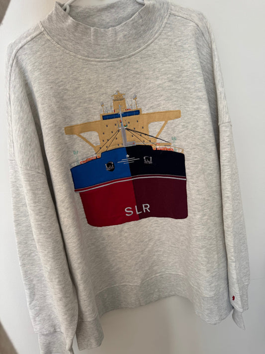 Oatmeal Freighter Top