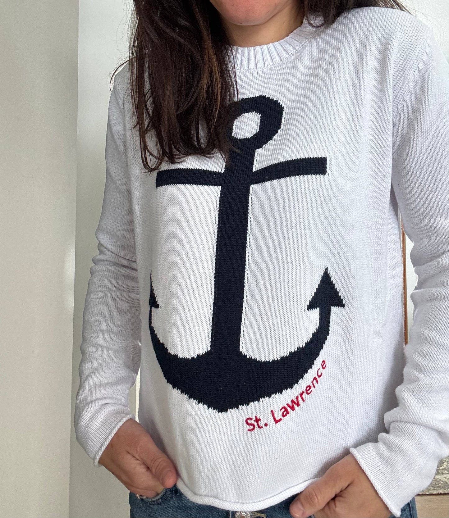 Anchor Sweater- St. Lawrence