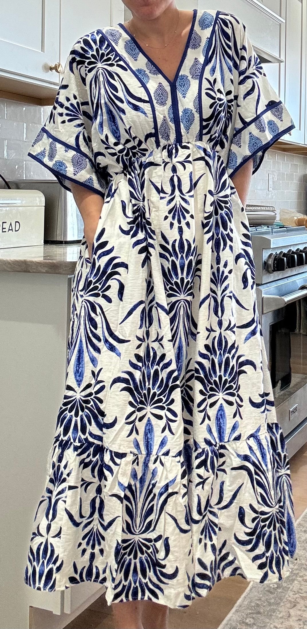 Midi Dress With Pockets