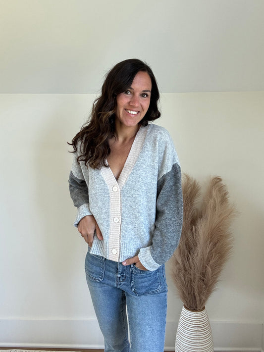 Colorblock sweater
