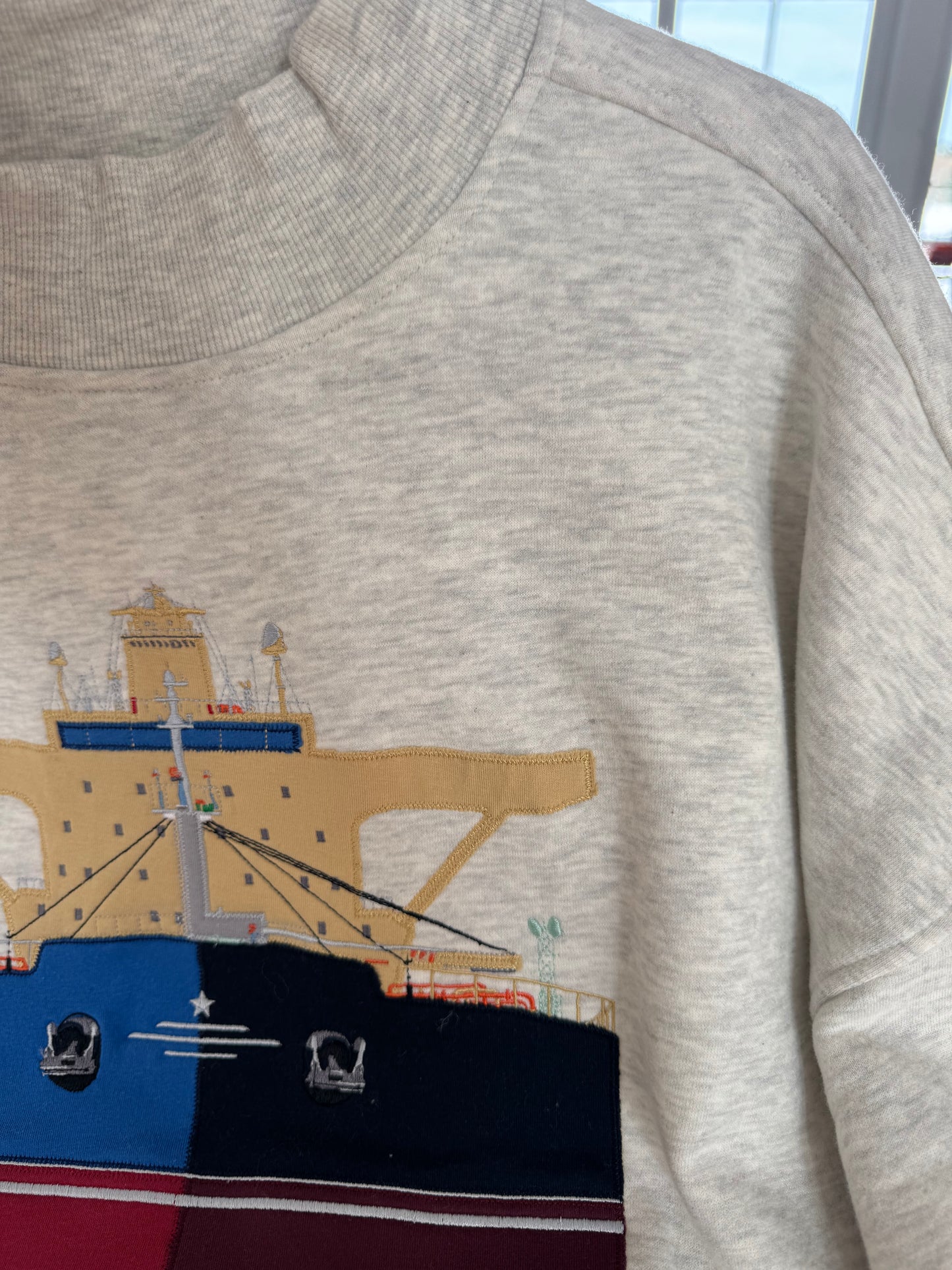 Oatmeal Freighter Top