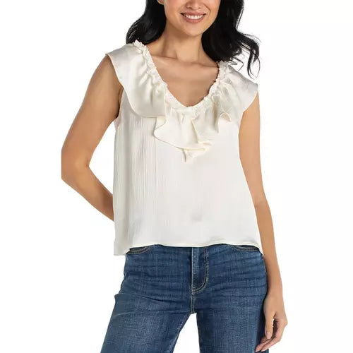 Ruffle Front Sleeve