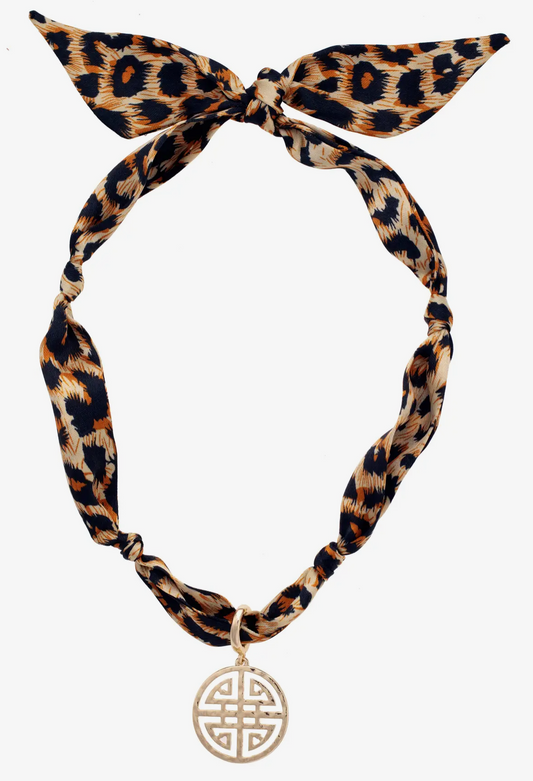 Louisa Scarf Charm Necklace