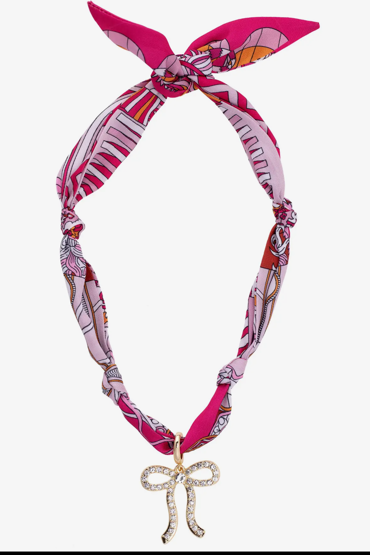 Cassie Pave Bow Scarf