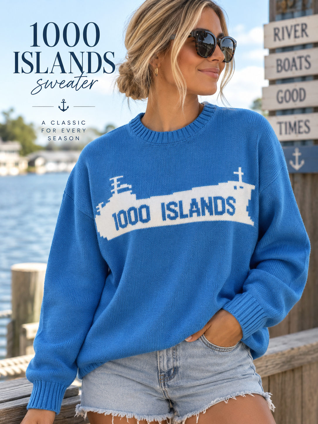 1000 Islands- Blue