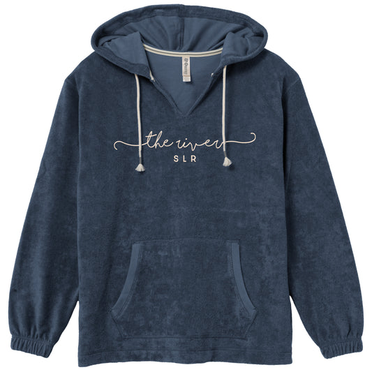 Terry Cloth Hooded Top