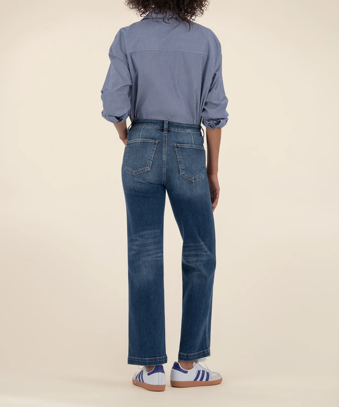 Patti High Rise Straight Leg Pant