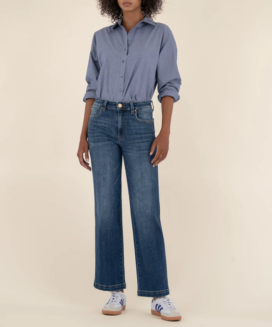 Patti High Rise Straight Leg Pant