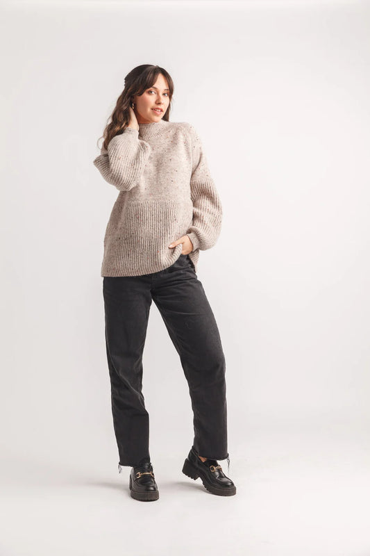 Mock Neck Sweater