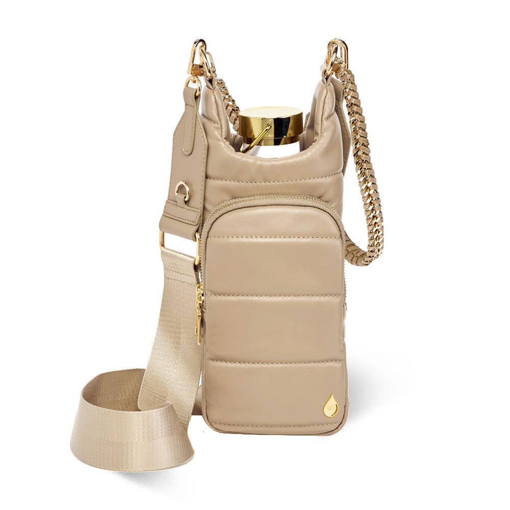 Taupe Vegan Leather Hydrobag® with Strap Bundle